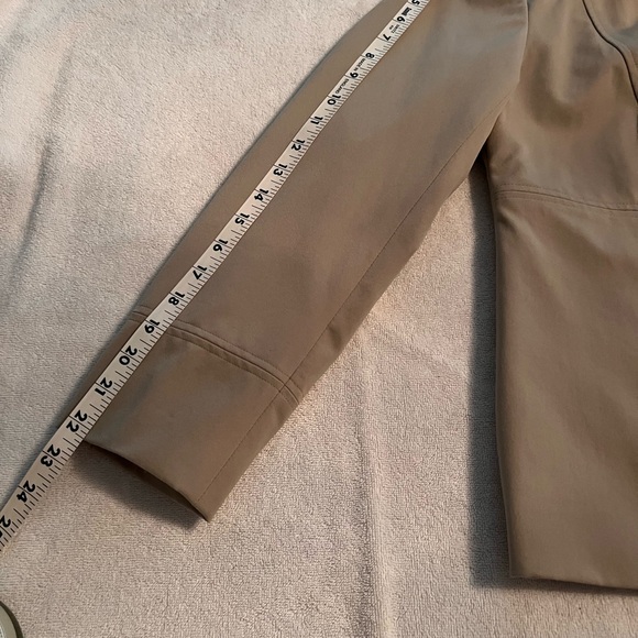 Jacket Khaki Size 4 Juliana Collisions  lined zipper front closure - Picture 5 of 7